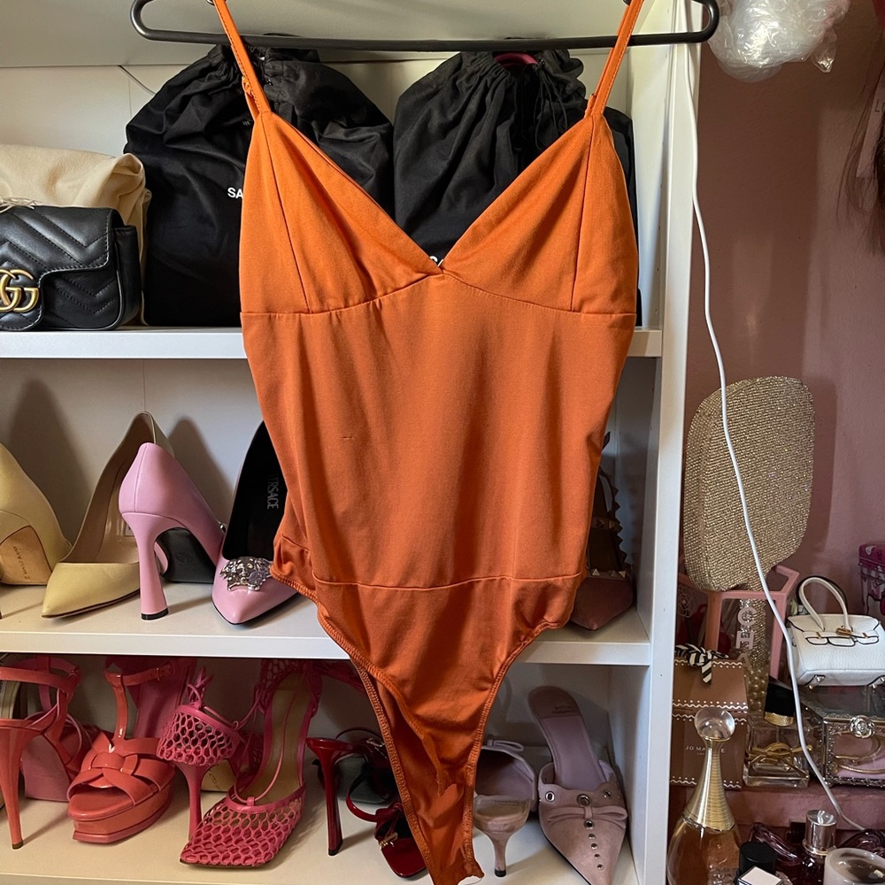 Iris Terracotta Bodysuit